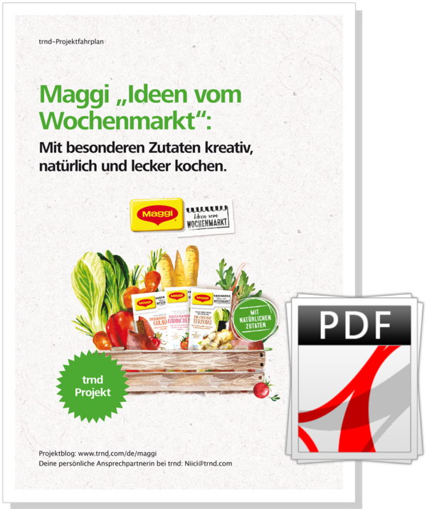 Jetzt informieren: Der MAGGi "Ideen vom Wochenmarkt" Projektfahrplan.