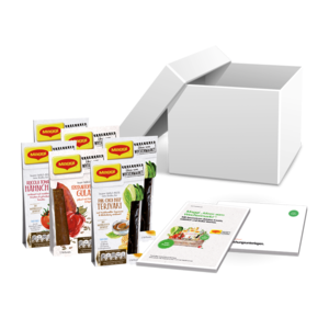 Das Startpaket im trnd-Projekt mit MAGGI "Ideen vom Wochenmarkt".