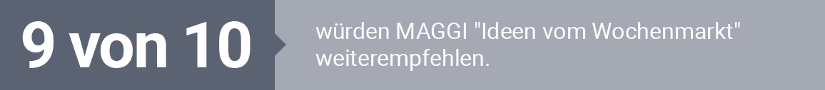 MAGGI Ideen vom Wochenmarkt