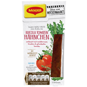 MAGGI Ideen vom Wochenmarkt Rucola-Tomaten-Hähnchen