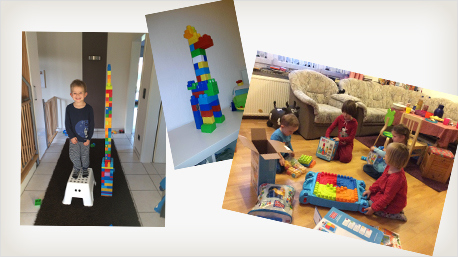 ... sorgen für jede Menge Bauspaß.