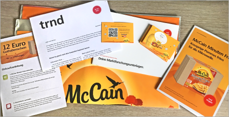 Die ersten Projektunterlagen treffen ein.