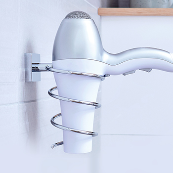 tesa Bad Accessoires Fönhalter