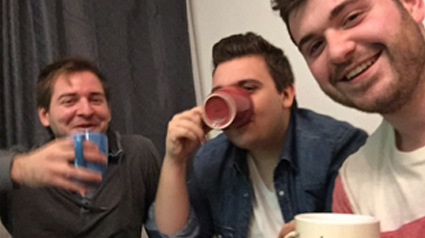 Mit Freunden lässt sich gut Teetrinken.