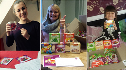 Die Startpakete mit der MILFORD Teevielfalt treffen bei uns ein.