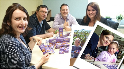 Unser Milka Projekt ist eine echte Familienangelegenheit.