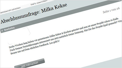 Unsere abschließende Meinung zu Milka Kekse & Kuchen ist gefragt.