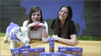 Unsere Ansprechpartnerinnen bei Milka