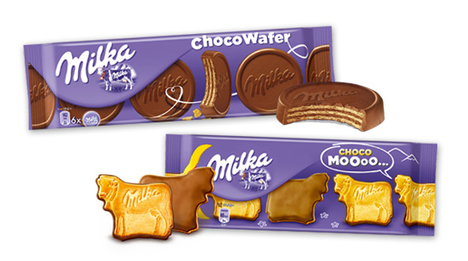 … wollen wir gemeinsam mit der ganzen Familie genießen: Dazu probieren wir Milka ChocoWafer, Milka ChocoMoo, …