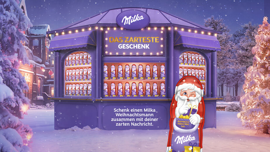 Milka Weihnachtsaktion