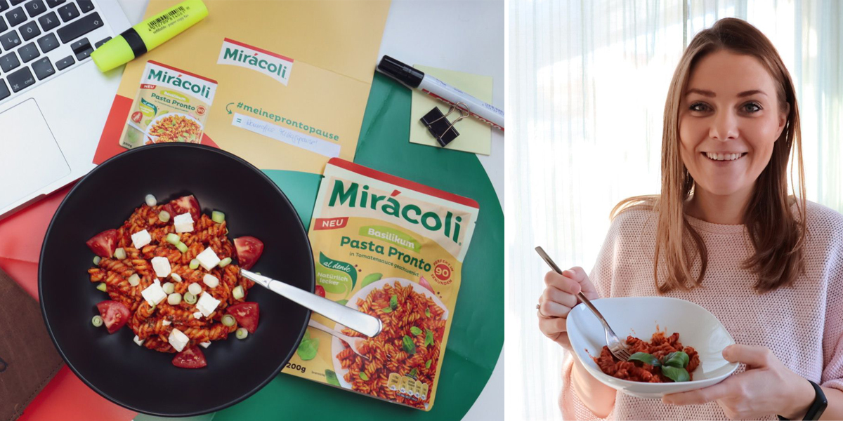 Wenn Pasta Pronto genau passt