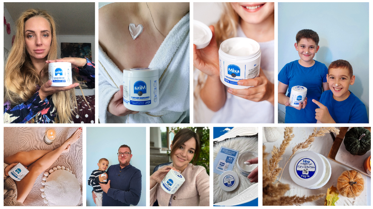 Projekthighlights mit der Mixa Ceramide Protect Hautstärkende Creme