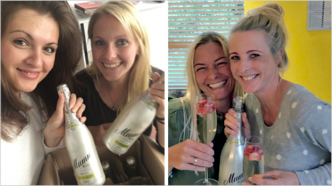 In unserem trnd-Projekt mit Mumm Dry Alkoholfrei haben wir gemeinsam viele Flaschen der Sektalternative geköpft: 