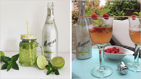 ... als auch im alkoholfreien Mojito oder Himbeer-Caipirinha.