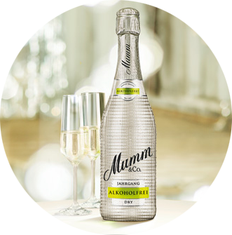 Mumm Dry Alkoholfrei im trnd-Projekt.