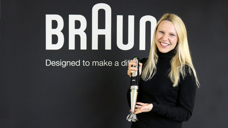 Andrea ist unsere Ansprechpartnerin bei Braun.