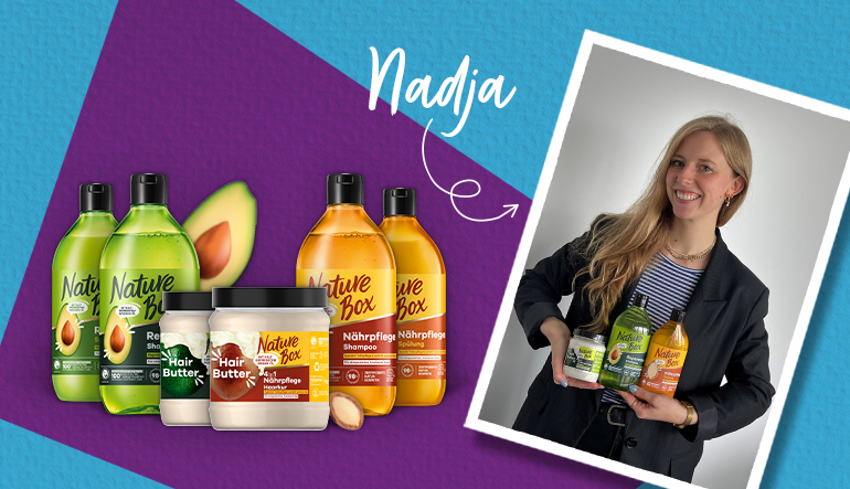 Unsere Ansprechpartnerin: Nadja sagt Hallo!