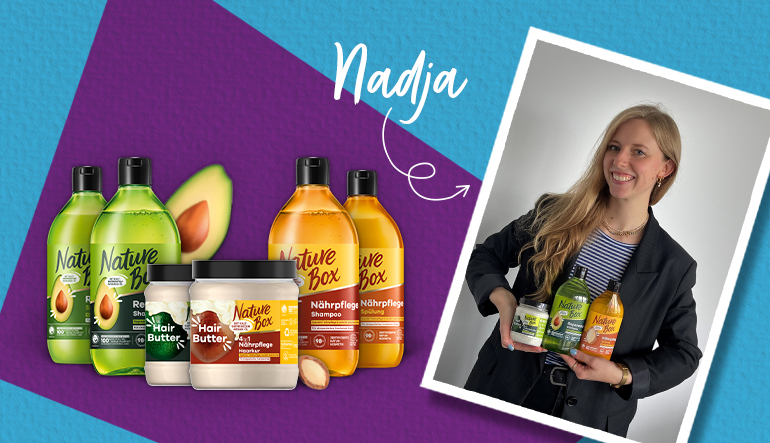 Unsere Ansprechpartnerin: Nadja sagt Hallo!