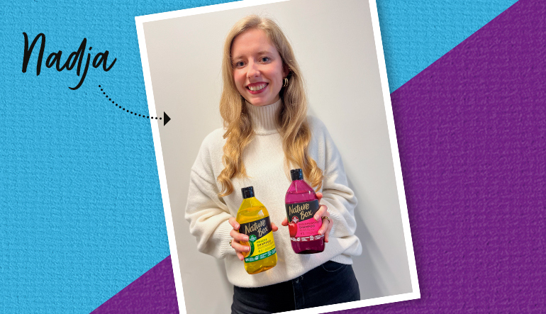 Nadja - unsere Ansprechpartnerin bei Nature Box