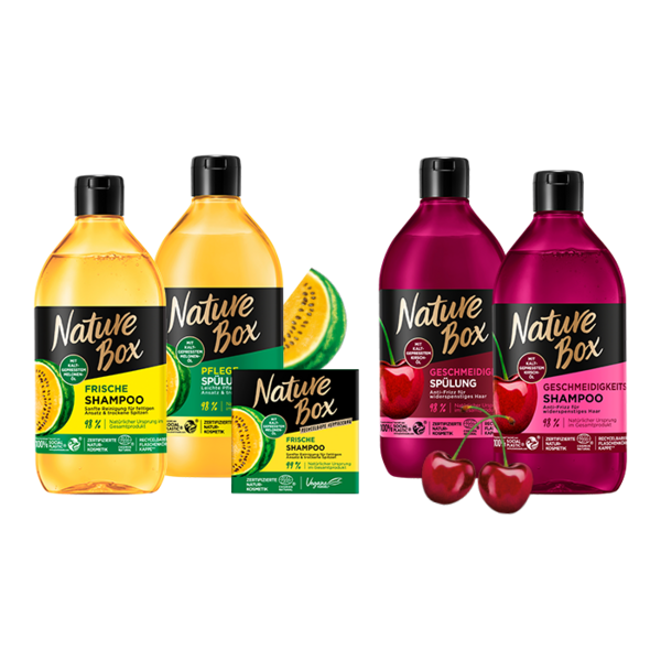 Nature Box Haarpflegelinien