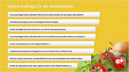 Die Maggi-Fans ohne trnd-Partner Ausstattung haben uns übermittelt, was sie an der neuen Maggi Qualität besonders interessiert.