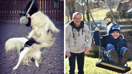 …dank der präzisen Autofokussysteme der Kameras, auch bei bewegten Motiven scharfe Bilder geschossen…