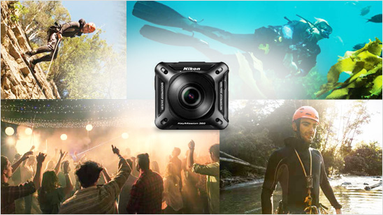 Nikon KeyMission im trnd-Projekt.