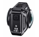 Nikon KeyMission 360 von der Seite.