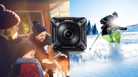 Viele schöne Momente festhalten mit der Nikon KeyMisson 360.