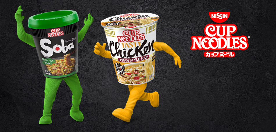 Die Nissin Cup Men begrüßen uns