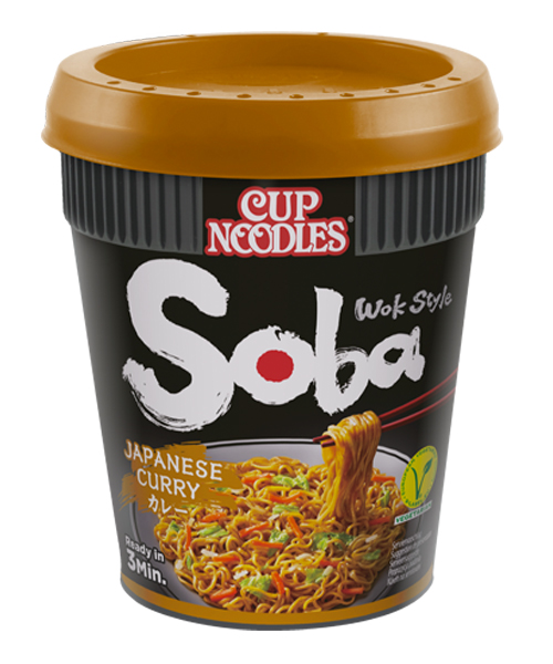 Cup Noodles Soba Japanese Curry