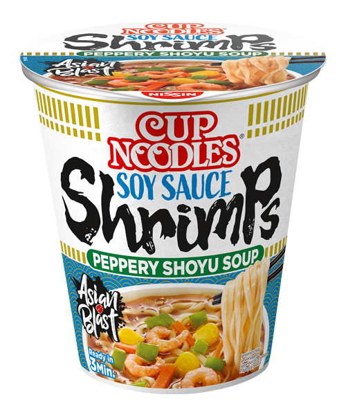 Cup Noodles Soy Sauce Shrimps