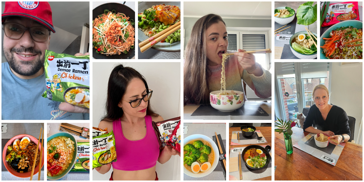 Eure Aufgaben im Projekt mit den Nissin Demae Ramen! 