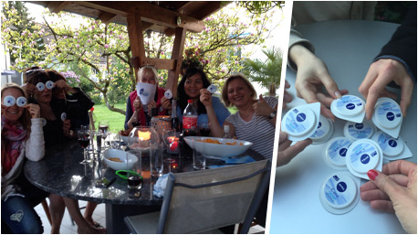 Gemeinsam machen wir die NIVEA Care bekannt.