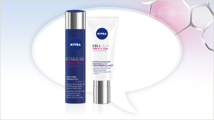 Alle Meinungen, Rückmeldungen und Vorschlge zu NIVEA Cellular Perfect Skin übermitteln wir jetzt..