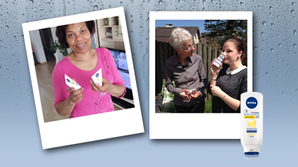 Die trnd-Partnerinnen machen die NIVEA In-Shower Q10 Body Lotion noch bekannter.