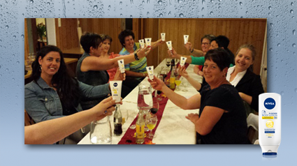 Die trnd-Partnerinnen nutzen jede Gelegenheit zum Bekanntmachen.