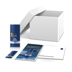 Das NIVEA MEN Body Rasier Stick-Paket.