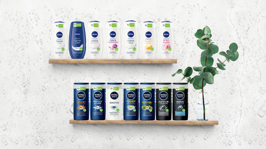 NIVEA Pflegeduschen