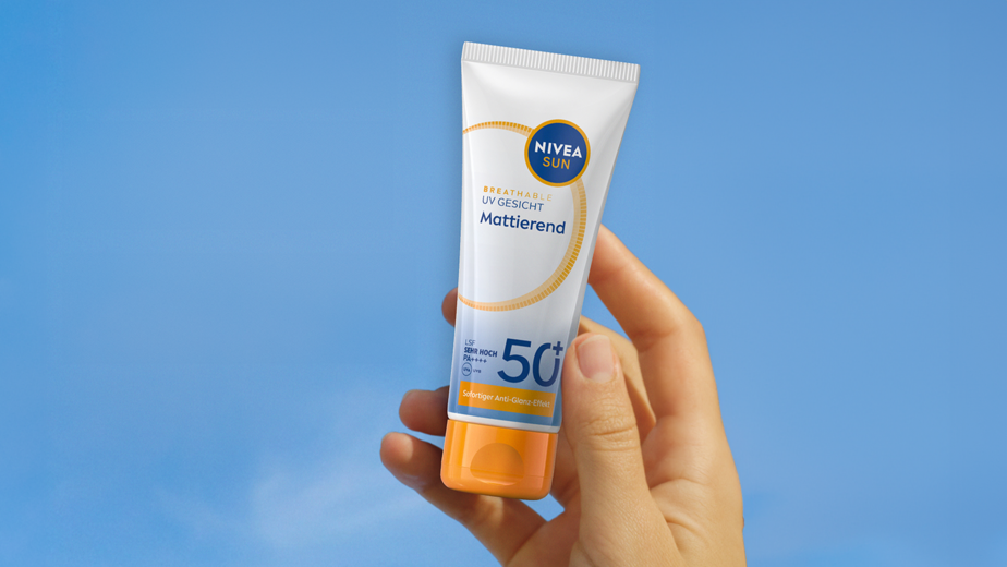 NIVEA SUN Breathable UV Gesicht mattierend LSF 50+ 