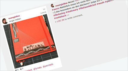 Das notizio auf Instagram.