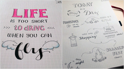 Kreatives Zeichnen im notizio.