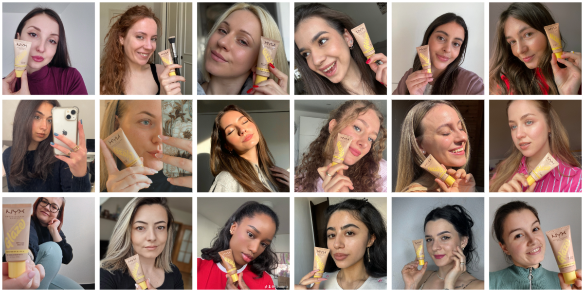 Meinungen, Erfahrungen und Bewertungen zu der NYX Buttermelt Glaze Foundation.