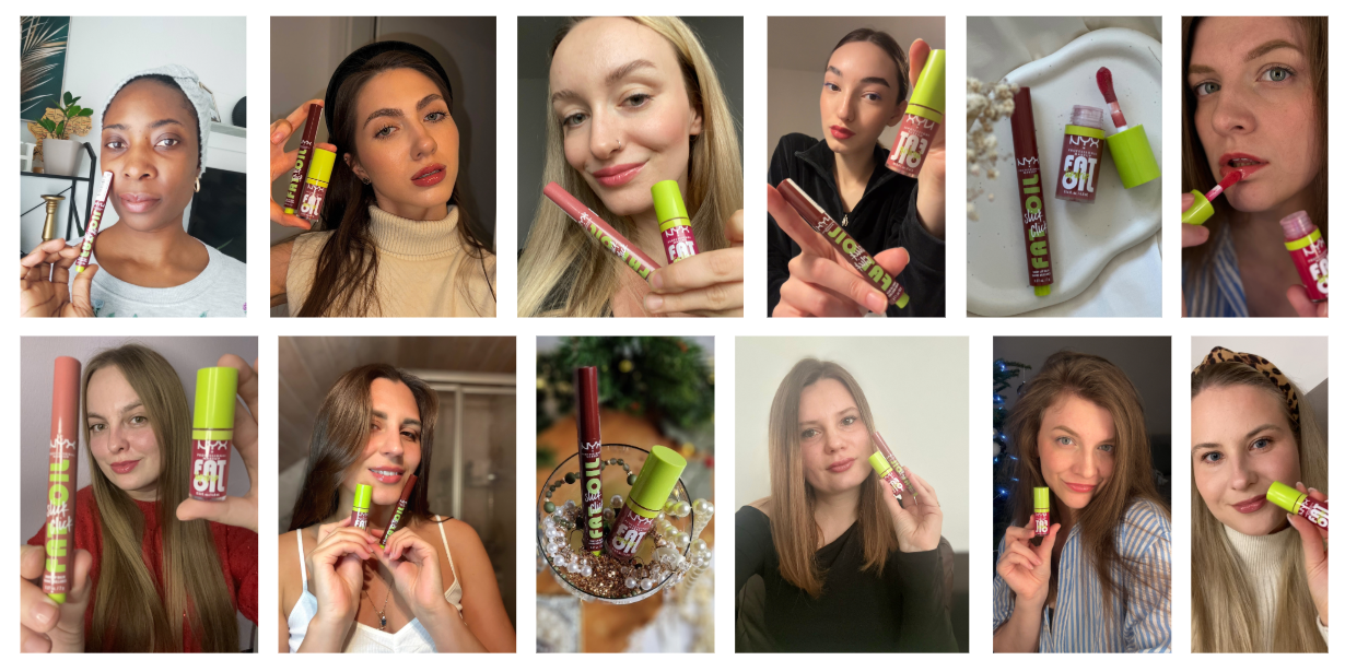 Fat Highlights im Projekt mit den NYX Fat Oil Produkten! 