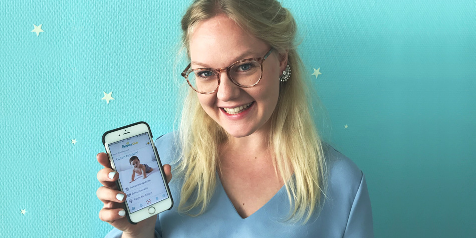 Sherin ist unsere Ansprechpartnerin für die Pampers Club App. 