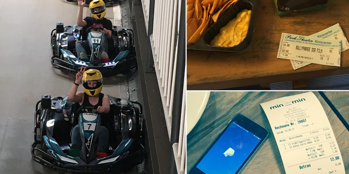 Unser Zuschuss von PayPal.