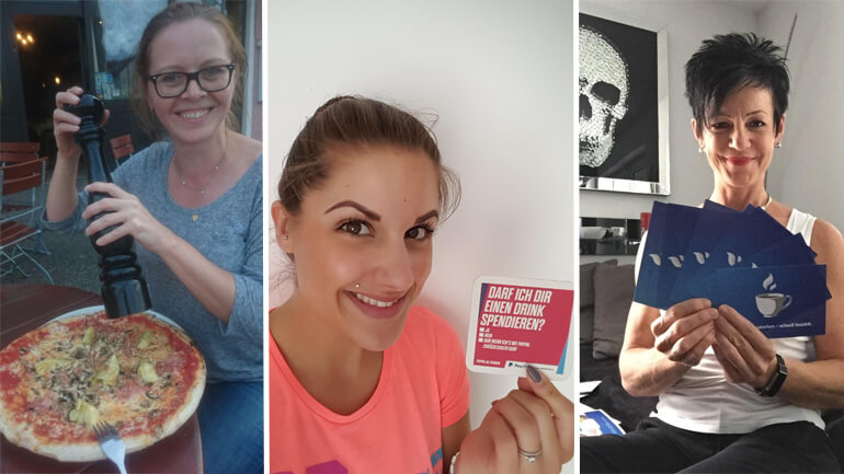 Im gemeinsamen Projekt mit PayPal hat jeder seine eigenen Highlights ... 