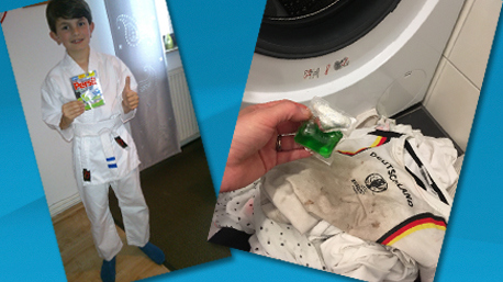 ...weiße und helle Kleidung wieder zum Strahlen gebracht...