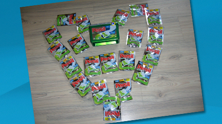 ...und uns eine umfassende Meinung über die Persil Power-Mix Caps gebildet. 