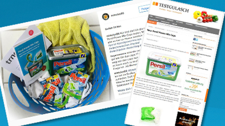 trnd-Partner berichten online über die Persil Power-Mix Caps.